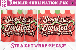 Christmas Tumbler Sublimation | Funny retro style Product Image 1