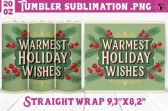 Christmas Tumbler Sublimation | Funny retro style Product Image 1