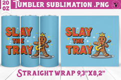 Christmas Tumbler Sublimation | Funny retro style Product Image 1