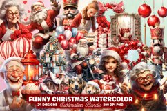 Funny Christmas Watercolor Bundle, Funny Christmas Clipart, Funny Christmas Clipart Bundle, Funny Christmas Watercolor, Watercolor Funny Christmas, Funny Christmas Sublimation, Funny Christmas, Funny Christmas Clip Art, Funny Christmas Sublimation Designs