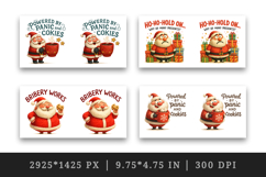 Funny Christmas mug wrap printable sublimation design Product Image 2