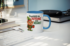 Funny Christmas mug wrap printable sublimation design Product Image 5
