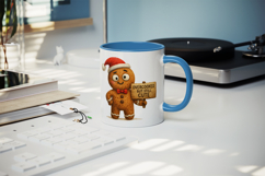 Funny Christmas mug wrap printable sublimation design Product Image 5