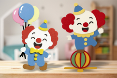 Funny Clown 3D SVG Product Image 4
