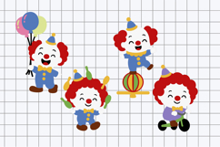 Funny Clown 3D SVG Product Image 2