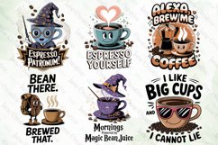 Funny Coffee PNG Bundle Product Image 3