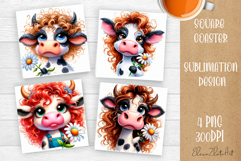 Sarcastic animal Coffee Mug Sublimation, Coaster Product Image 1