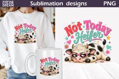 Funny Cow Sublimation Bundle | Farm Quote PNG Product Image 17