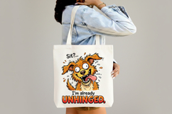 Funny Crazy Dog Sublimation PNG Product Image 4