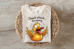 Funny Crazy Duck Sublimation PNG Product Image 3
