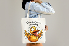 Funny Crazy Duck Sublimation PNG Product Image 4