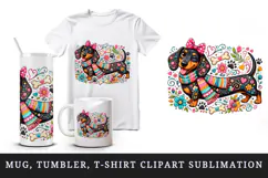 Funny cute tumbler, mug wrap, clipart sublimation design Product Image 1