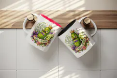 Funny cute tumbler, mug wrap, clipart sublimation design Product Image 3