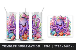 Funny cute tumbler, mug wrap, clipart sublimation design Product Image 4