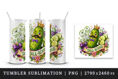 Funny cute tumbler, mug wrap, clipart sublimation design Product Image 4