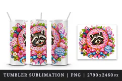 Funny cute tumbler, mug wrap, clipart sublimation design Product Image 4