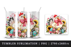 Funny cute tumbler, mug wrap, clipart sublimation design Product Image 4