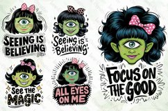 Funny Cyclops Girl Sublimation Bundle Product Image 3