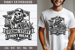 Funny Dad Handyman SVG design