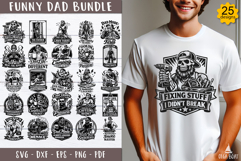 Funny Dad SVG PNG Bundle Fathers day print