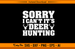 Funny Deer Hunting SVG Quote for Hunters Design Product Image 1