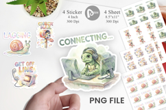 Funny Dial-Up Internet Sticker Product Image 1
