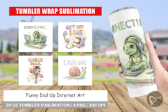 Funny Dial-Up Internet Tumbler Product Image 1