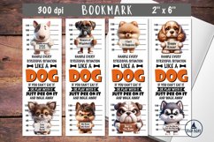 Funny dog bookmark sublimation  Animal bookmark png