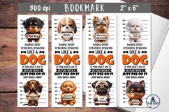 Funny dog bookmark sublimation  Funny Animal bookmark png