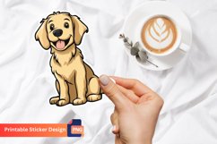 Funny Dog Sticker, Funny Animal Sticker, Dog Sticker Product Image 1
