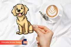 Funny Dog Sticker, Funny Animal Sticker, Dog Sticker Product Image 1