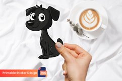 Funny Dog Sticker, Funny Animal Sticker, Dog Sticker Product Image 1