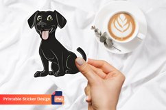 Funny Dog Sticker, Funny Animal Sticker, Dog Sticker Product Image 1