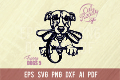 Active Dog SVG - Jack Russell Terrier SVG - Funny Dog SVG Product Image 1