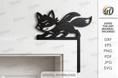 Funny Door Corners Bundle Laser Cut. Door Trim Corner SVG Product Image 2