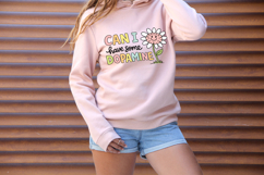 High-resolution PNG graphic featuring a cheerful brain flower and fun handwritten and bold fonts, perfect for crafting, printing, and digital design projects.