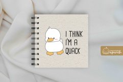 Duck Funny Witty Meme Quotes Sublimation Product Image 3