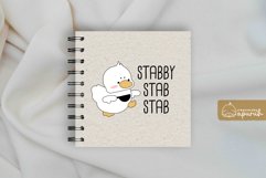 Duck Funny Witty Meme Quotes Sublimation Product Image 3