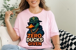 Funny Duck PNG, Zero Ducks given PNG, Funny Animal Quote PNG Product Image 4
