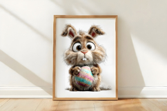 Funny Easter Bunny Clipart Product Image 3