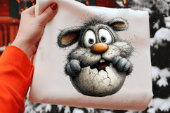 Funny Easter Bunny Clipart Product Image 2