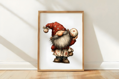 Funny Easter Gnome Clipart Product Image 3
