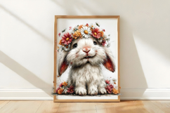 Funny Easter Lamb Bunny Clipart Product Image 3