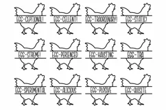 Cute and Funny Eggs Stamps SVG Collection Product Image 2