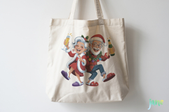 Funny Elderly Couple Christmas Party Product Image 4