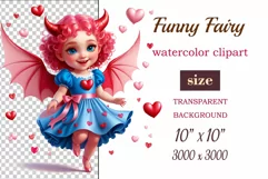 Discover the enchantment of this whimsical fairy clipart! Add a touch of magic and fun to your projects with this playful illustration, perfect for children's books, greeting cards, social media posts, educational materials, and children's products