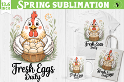 Funny farm sublimation | Cute Farm Animals clipart Product Image 1
