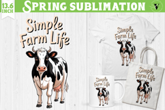 Funny farm sublimation | Cute Farm Animals clipart Product Image 1