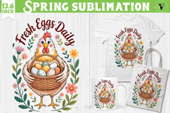 Funny farm sublimation | Cute Farm Animals clipart Product Image 1