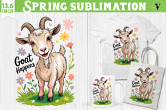Funny farm sublimation | Cute Farm Animals clipart Product Image 1